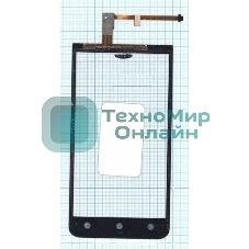 Сенсорное стекло (тачскрин) для HTC One XC X720d, белое