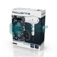 Фен Rowenta Pure Collection Motion Dry CV5708F0 белый/серый, 2200 Вт