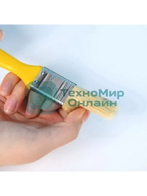 Кисть малярная с пластиковой ручкой Deli DL509111 25мм, натуральная щетина