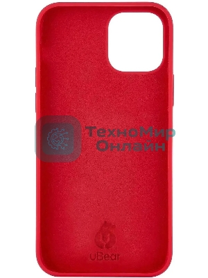 Чехол (клип-кейс) UBEAR Touch Case, для Apple iPhone 12 mini, красный cs61rr54th-i20