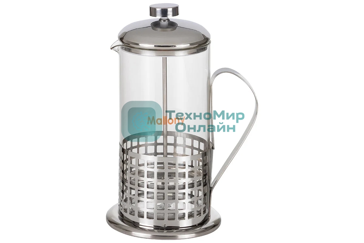 Френч-пресс MALLONY B511-1000ML Cellula (сталь)