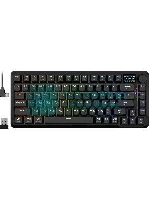 Клавиатура беспроводная Defender Redragon Flekact Pro black (USB/BT, 81 клавиша)