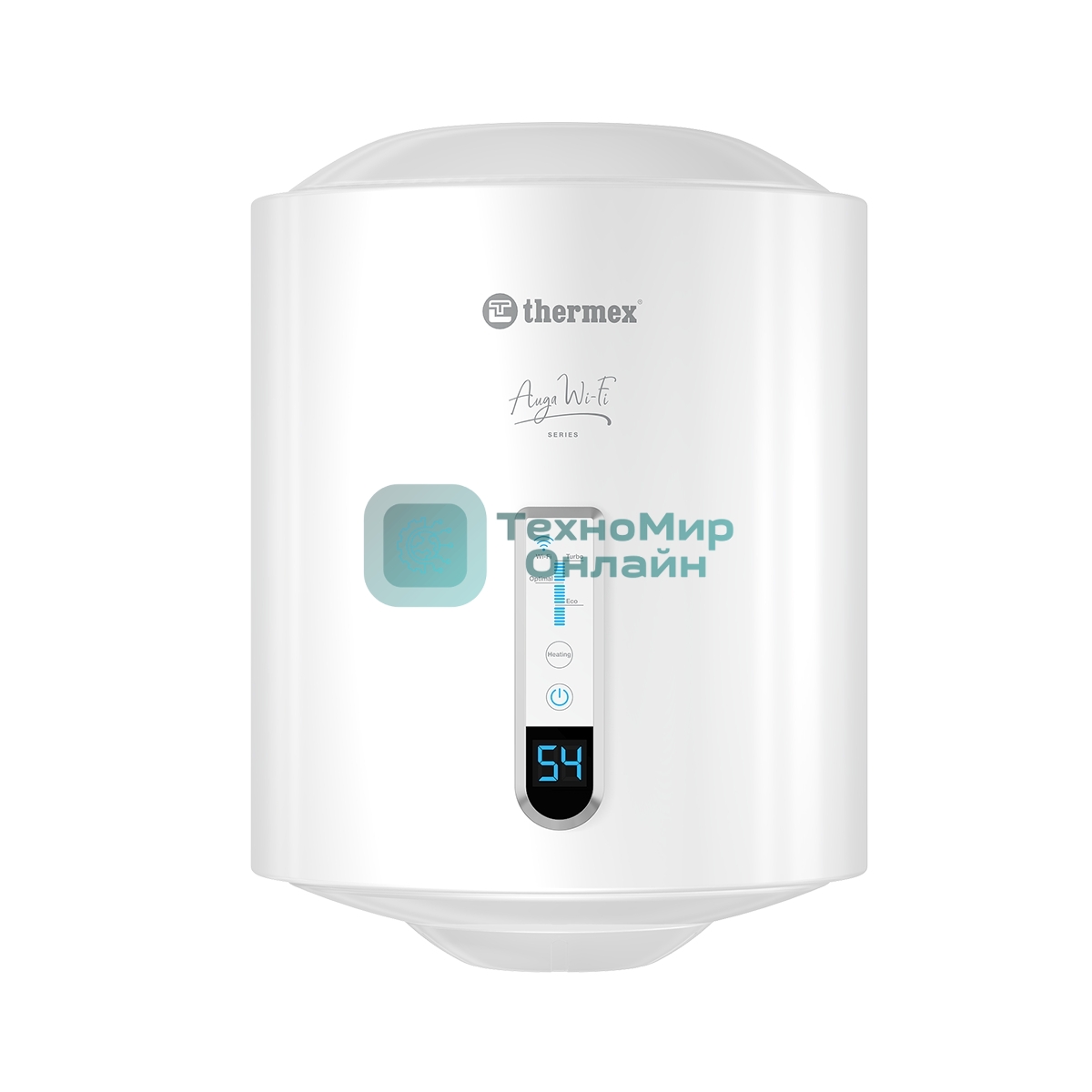 Водонагреватель накопительный Thermex Auga 30 V Slim Wi-Fi