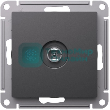 Антенна TV коннектор AtlasDesign механизм базальт SE