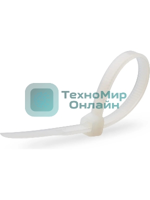 Хомут кабельный КСС 5х200 нейл. белый (уп. 100 шт) Fortisflex 49401