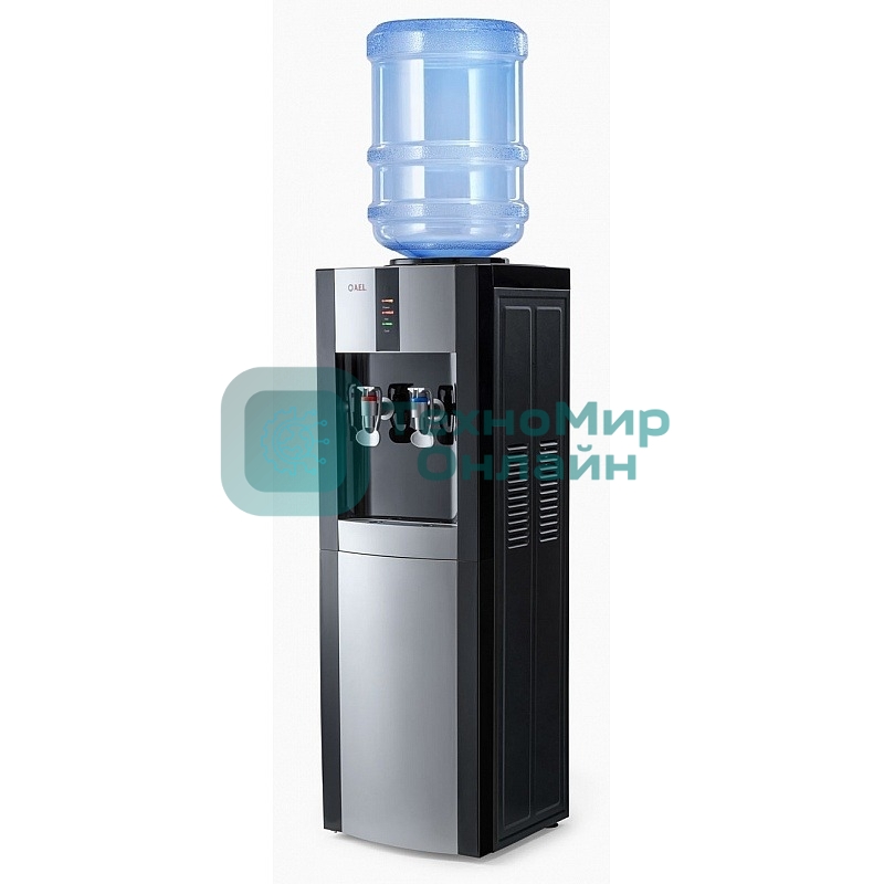 Кулер AEL LD-AEL-47 напольный электронный черный/серебристый