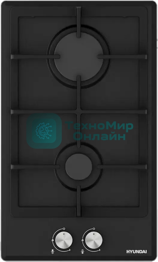 Газовая варочная панель Hyundai HHG 3230 BK черный
