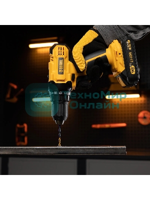 Набор сверл по металлу Denzel 1,5-6,5 мм, HSS-Tin, Golden Tip, 13 шт