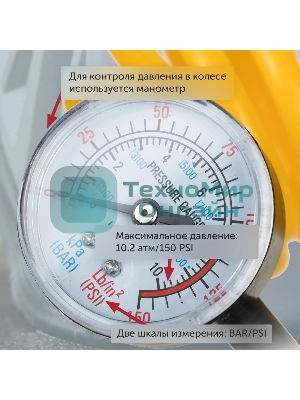 Автомобильный компрессор Starwind CC-300 65л/мин шланг 5м