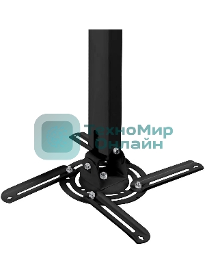 Кронштейн для проектора Buro PR05-B макс.13.6кг потолочный поворот и наклон черный
