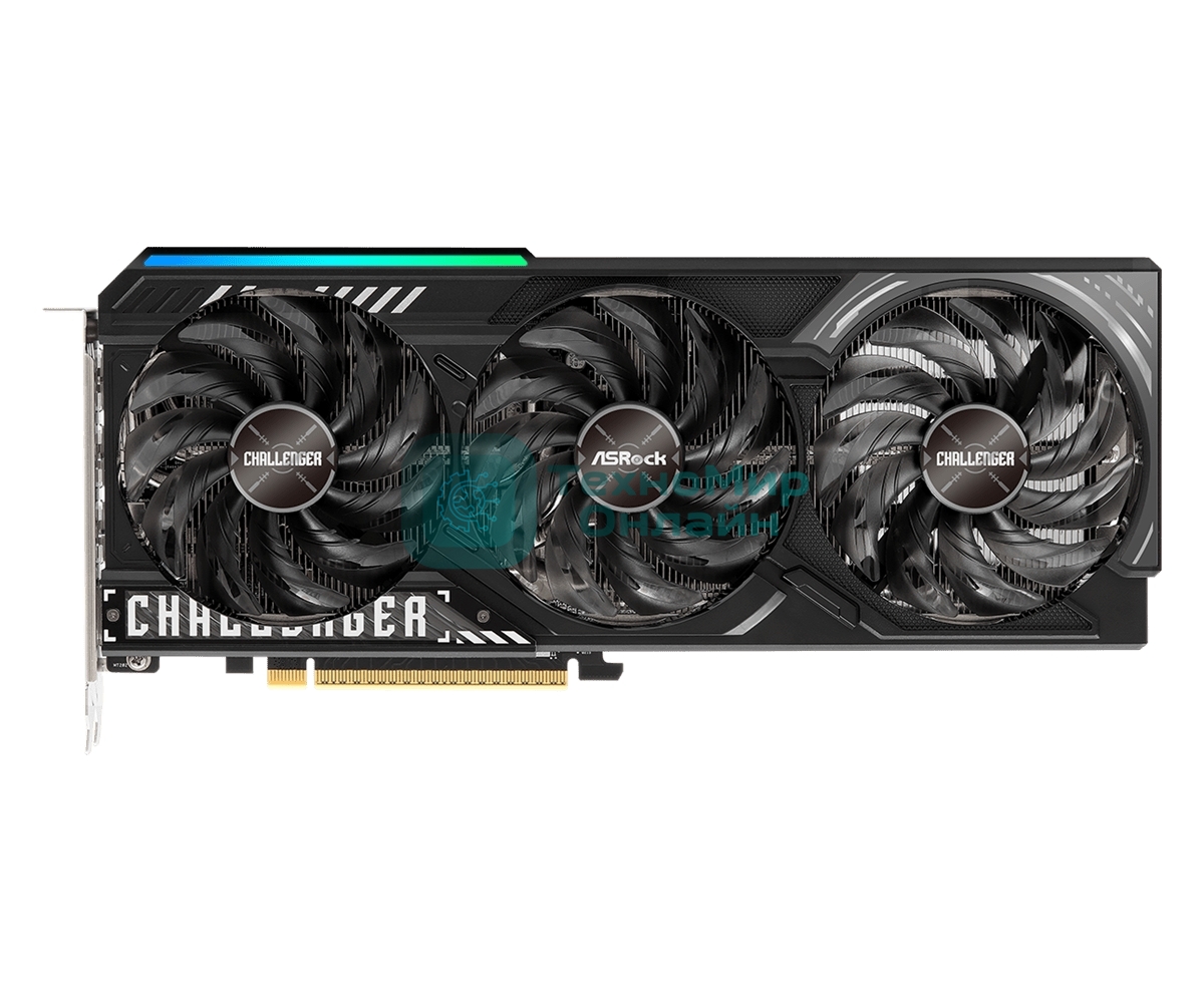Видеокарта ASRock Radeon RX 9070 XT Challenger 16GB RX 9070XT, HDMI, DP*3, 16G, D6