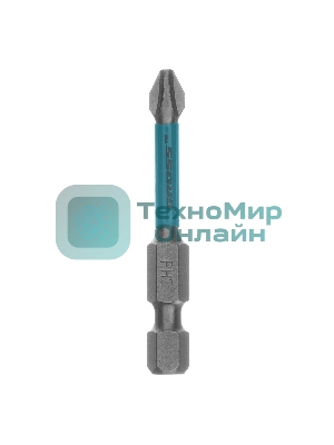 Набор бит Gross торсионных PH2x50 мм, для ударных шуруповертов, отрывн., 10 шт.