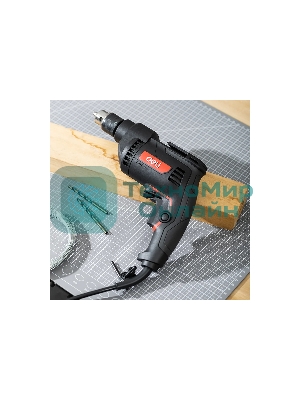 Дрель Deli DE-DZ10-2E, 500 Вт, сетевая, безударная