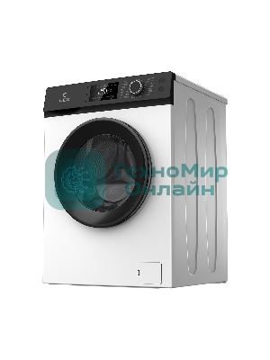 Стиральная машина LEX LWM08012WBLID (WBlID) белый-черный, загрузка фронтальная 8кг, 1200 об/мин., класс: A