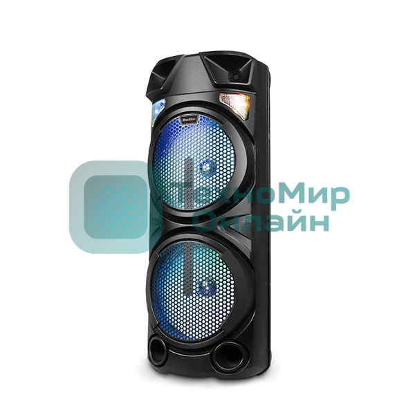 Портативная акустика Blackton Bt PBS2116 черный Мощность RMS 8 Вт
