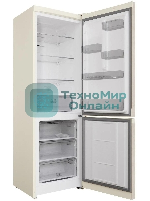 Холодильник Hotpoint HT 5180 AB мраморный двухкамерный 220/78л морозилка снизу, No Frost