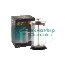 Френч-пресс MALLONY GFP01-600ML 0,6 л черный (950066)