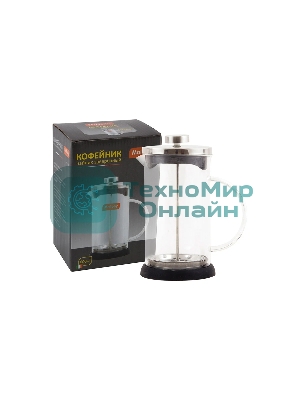 Френч-пресс MALLONY GFP01-600ML 0,6 л черный (950066)