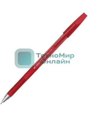 Набор ручек шариковых Deli Think EQ8-RD, красные чернила (12шт), линия 0.5мм