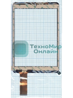 Сенсорное стекло (тачскрин) NJG078009AEG0B. черное