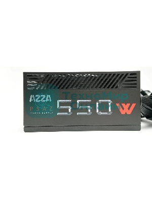 Блок питания Azza ATX 550W PSAZ-550W 80+ bronze (20+4pin) APFC 120мм fan 5xSATA RTL