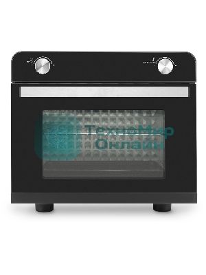 Мини-печь Hyundai MIO-HY087 36 л, 1700 Вт, серебристый/черный