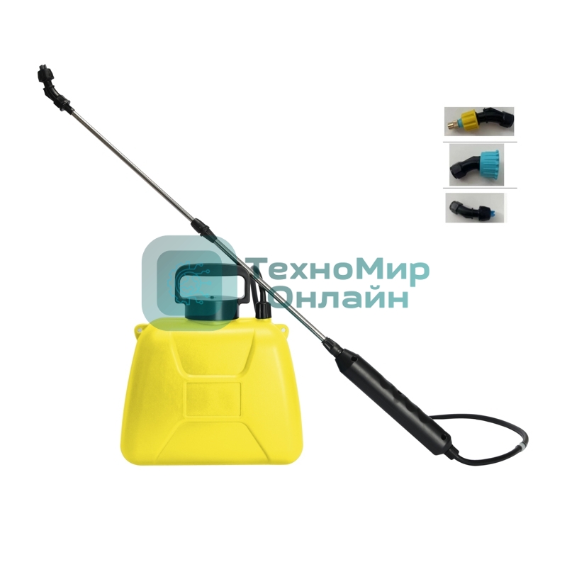Опрыскиватель садовый аккумуляторный для растений и цветов 5л Профи ЧЕТЫРЕ СЕЗОНА