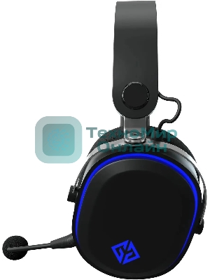 Беспроводные/проводные наушники GMNG GG-HS405W черный, полноразмерные, Bluetooth + радиоканал + проводной, до 15 ч