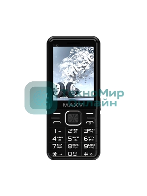 Мобильный телефон Maxvi Р110 черный