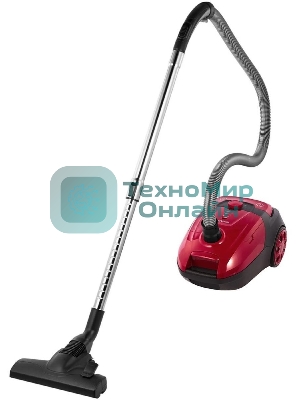 Пылесос Sharp ECKB19RR, красный/черный, 350/1900 Вт, уборка сухая, пылесборник мешок 2.3 л