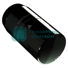 Термоголовка жидкостная Royal Thermo Design М30х1,5 (хром черный)