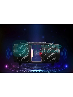 Минисистема Hyundai H-MAC220 черный 45Вт/FM/USB/BT/SD/MMC