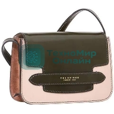 Сумка женская The Bridge Lucrezia Wow 0419200P/YV бежевая/зеленая натур.кожа/замша