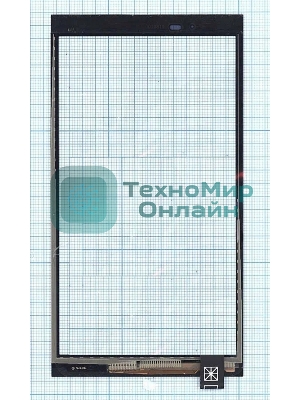 Сенсорное стекло (тачскрин) для HTC One E9+, черное