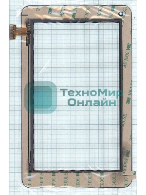 Сенсорное стекло (тачскрин) FPC-FC101S347-00, черное