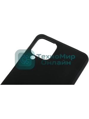 Чехол (клип-кейс) BORASCO Silicone Case, для Samsung Galaxy A22/M22, черный