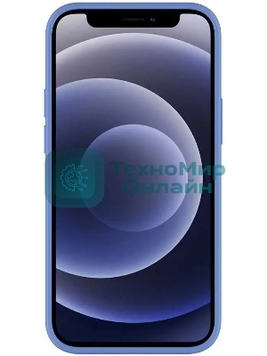 Чехол (клип-кейс) DEPPA Gel Color, для Apple iPhone 12 mini, синий 87762