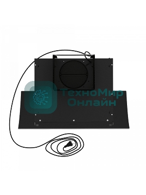 Вытяжка каминная Elikor Wave BK 60 черный, 60 см, 750 куб. м/ч, 56 дБ