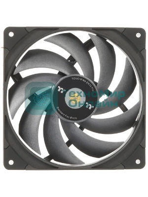 Вентилятор Thermaltake Toughfan EX14 Pro реверсивный 140x140x25mm черный 4-pin 31.6-34.1dB Ret (CL-F172-PL14BL-A)