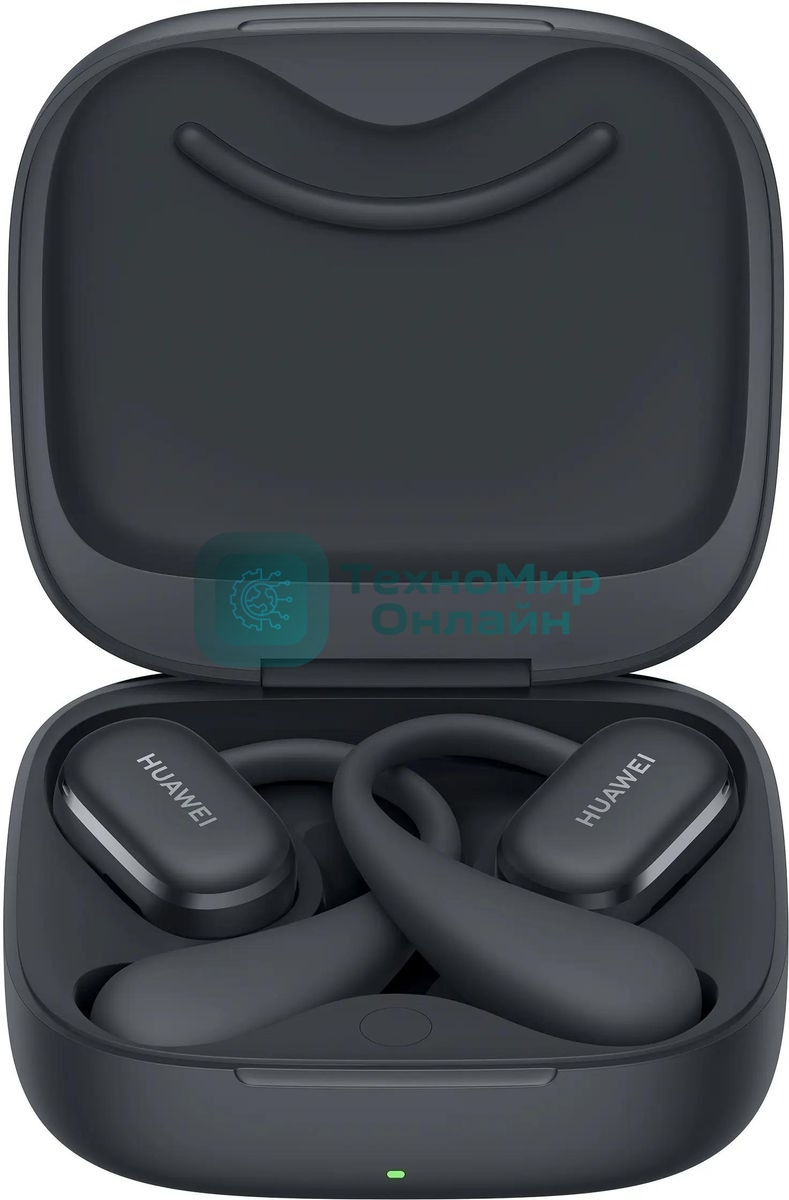 Наушники TWS Huawei FreeArc (Moose-T00) черный, открытые (накладные с дужкой), Bluetooth, до 7 ч