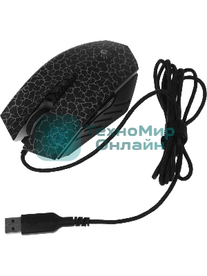 Мышь проводная A4Tech Bloody A70A черный, 6200 dpi, USB Type-A, кнопки - 8