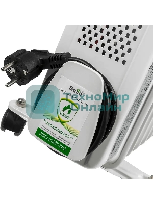 Обогреватель масляный Ballu Comfort BOH/CM-09WDN (9 секций) белый, 2000 Вт, 25 м2, термостат