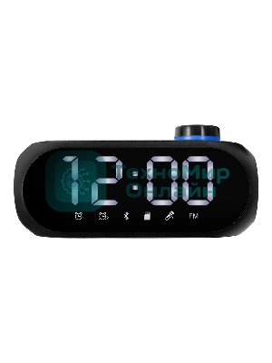 Колонка-часы ExeGate Yo 520 Bluetooth 3 Вт черный