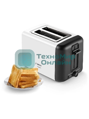 Тостер Bosch TAT3P421 970Вт белый