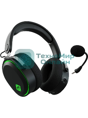 Беспроводные/проводные наушники GMNG GG-HS405W черный, полноразмерные, Bluetooth + радиоканал + проводной, до 15 ч