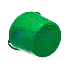 Ведро гибкое Сибртех сверхпрочное 14 л, зеленый