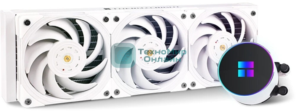 Система жидкостного охлаждения Thermalright Frozen Magic 360 Scenic V2 ARGB Soc-AM5/AM4/1151/1200/2066/2011/1700 белый 4-pin 28.1dB Al Ret (F-MAGIC-360-SC-V2)