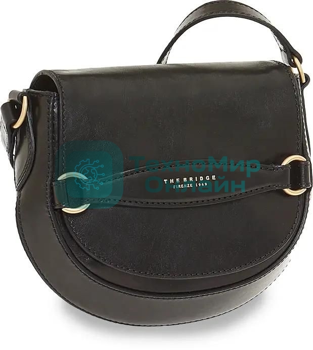 Сумка кросс-боди женская The Bridge Bettina 04371201/30 черная натур.кожа