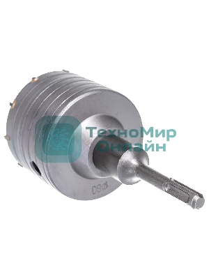 Коронка в сборе Matrix М22 x 80 мм, SDS PLUS