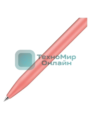 Ручка гелевая Deli Nusign NS552pink розовый, черные чернила, линия 0.5мм